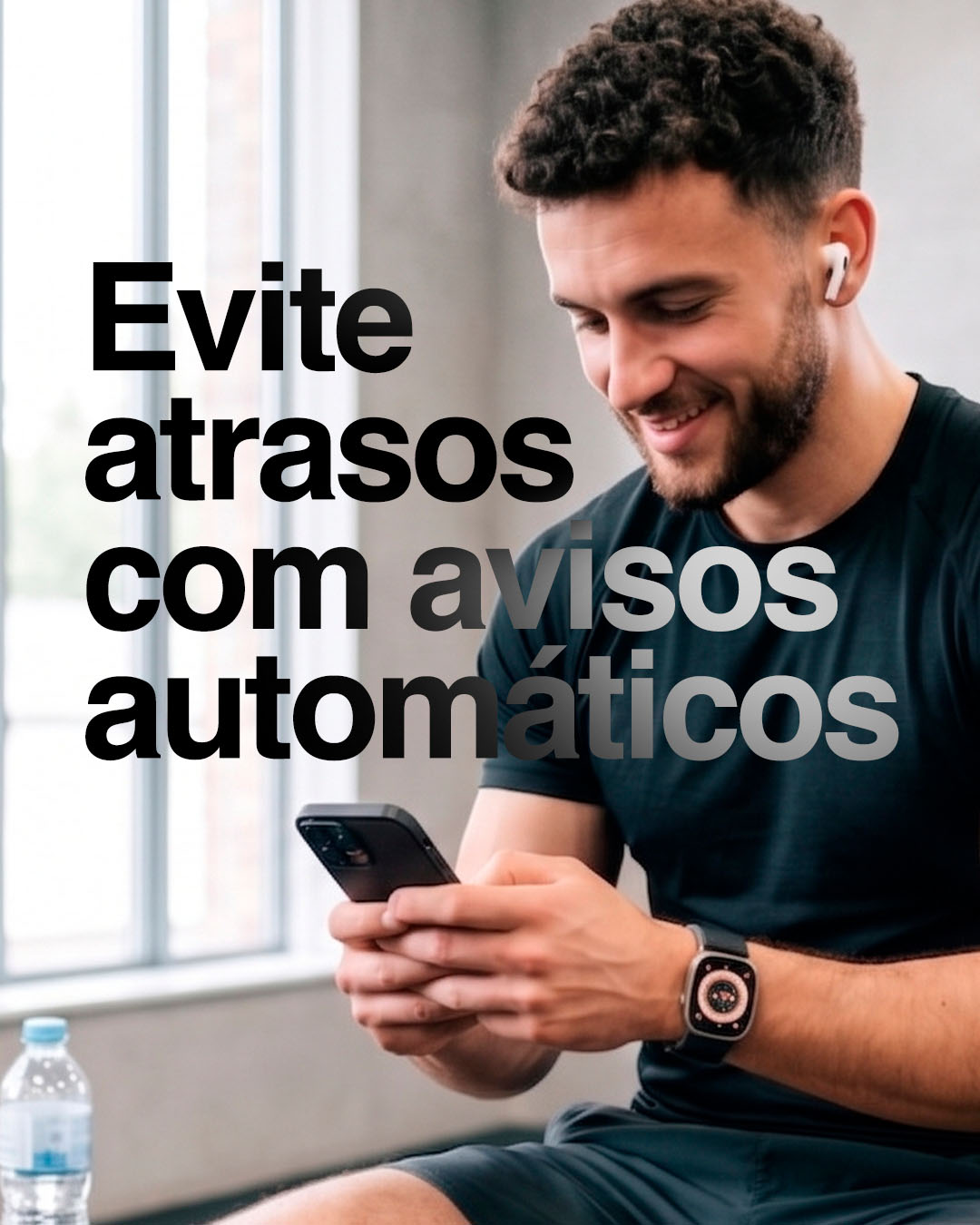 Evite atrasos com avisos automáticos — SMARTMAN